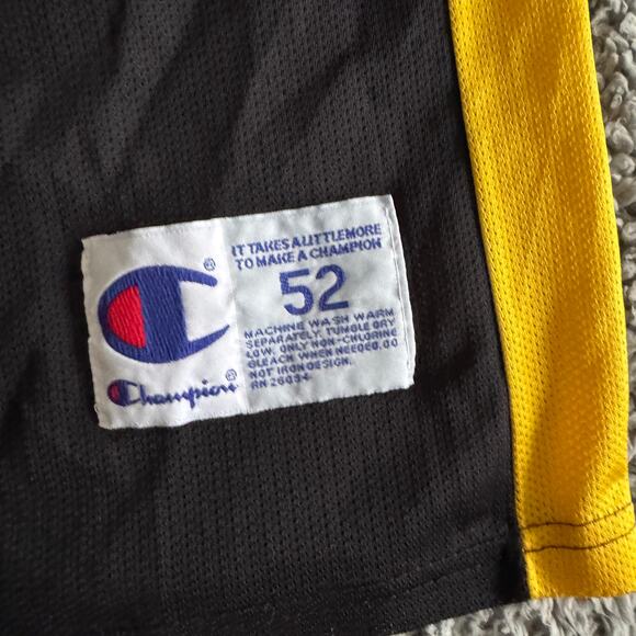 Vintage Kobe Bryant Champion Los Angeles Lakers #8 Black Jersey 52 XXL RARE - Picture 7 of 9